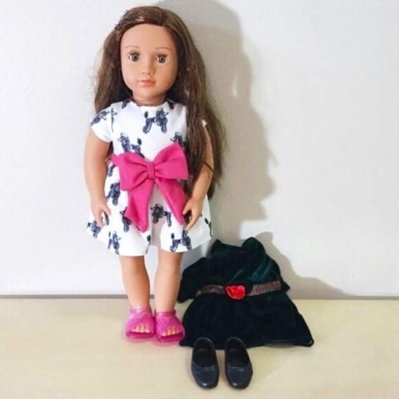 Our Generation 18-inch doll - Nancy (Target) with accessories - Picture 1 of 7